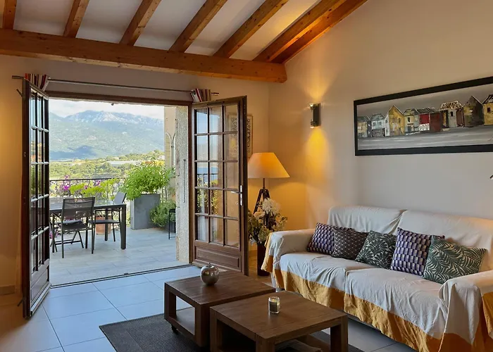 Kalliste 3 Pieces Avec Vue Sur Les Hauteurs De * Propriano (Corsica)